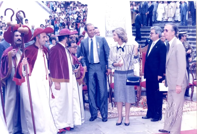 Visita de SS.MM. los Reyes de España a La Palma